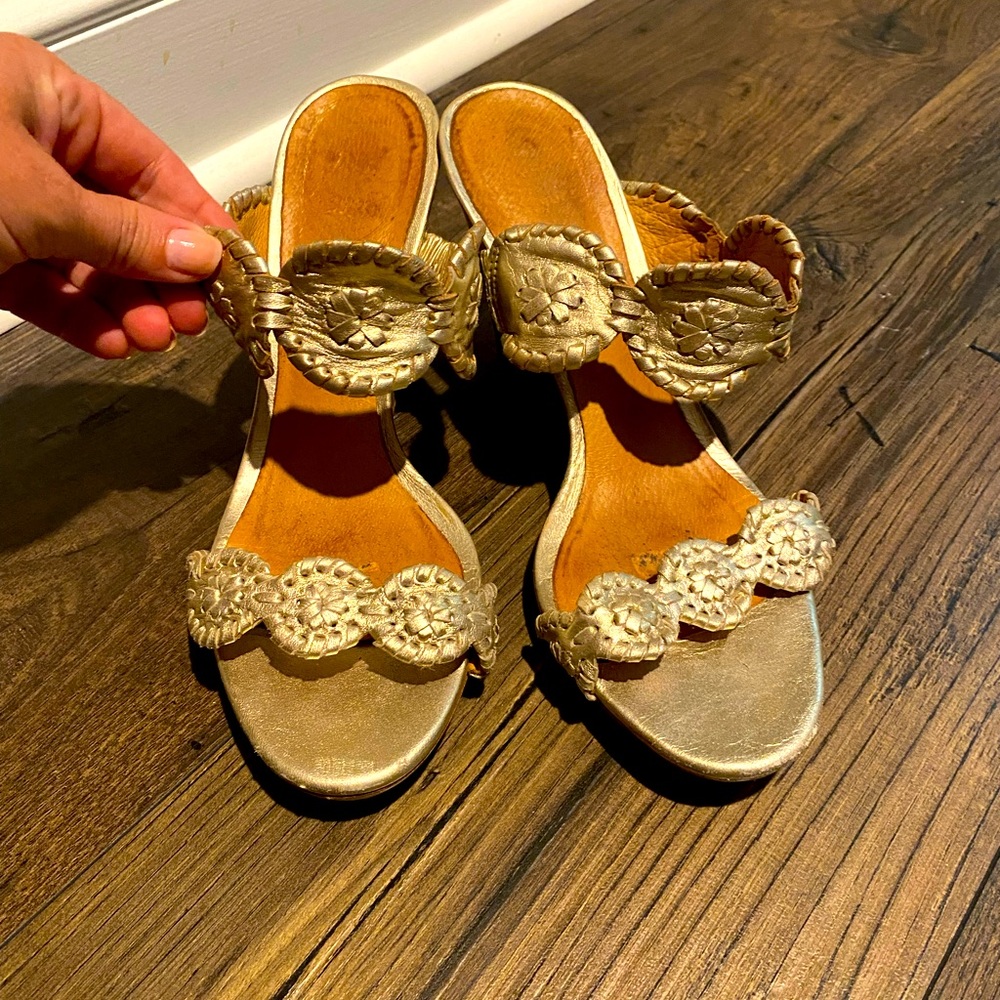 Jack Rogers wedges. Size 9.